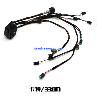 Cablagens universais da máquina escavadora 2358202 de E330D auto para o motor do CAT C9