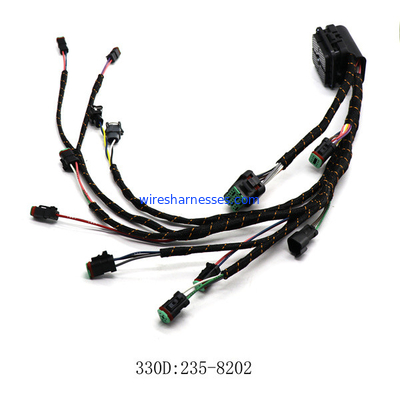 Cablagens universais da máquina escavadora 2358202 de E330D auto para o motor do CAT C9