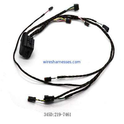 Cablagens 2197461 CAT Wiring Harness do motor da máquina escavadora C13 de E345D