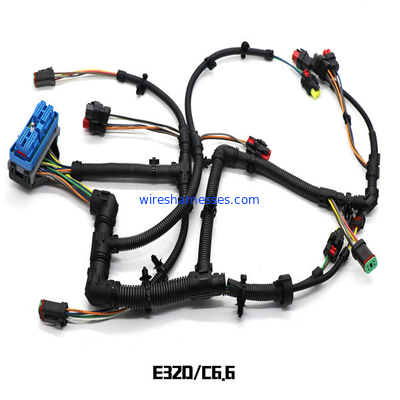 Cablagens do motor de CAT Excavator E323D 2851975 peças de automóvel das cablagens