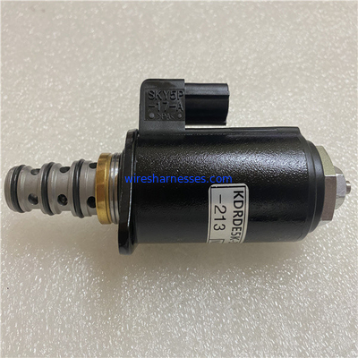 Válvula de solenoide do regulador de pressão de Solenoid Valve 30C50-213 da máquina escavadora de YN35V00049F1 SK200-8