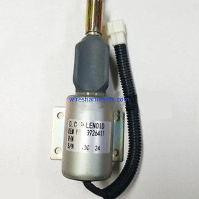 solenoide da parada 24V 3926411 SA-4257-12 para Cummins Engine 6CT